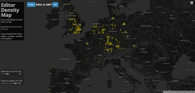 2007 european hotspots